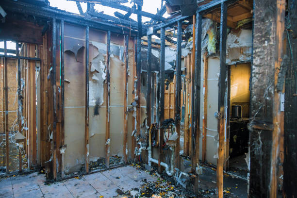 Professional Fire Damage Removal technician working in Sanford, FL